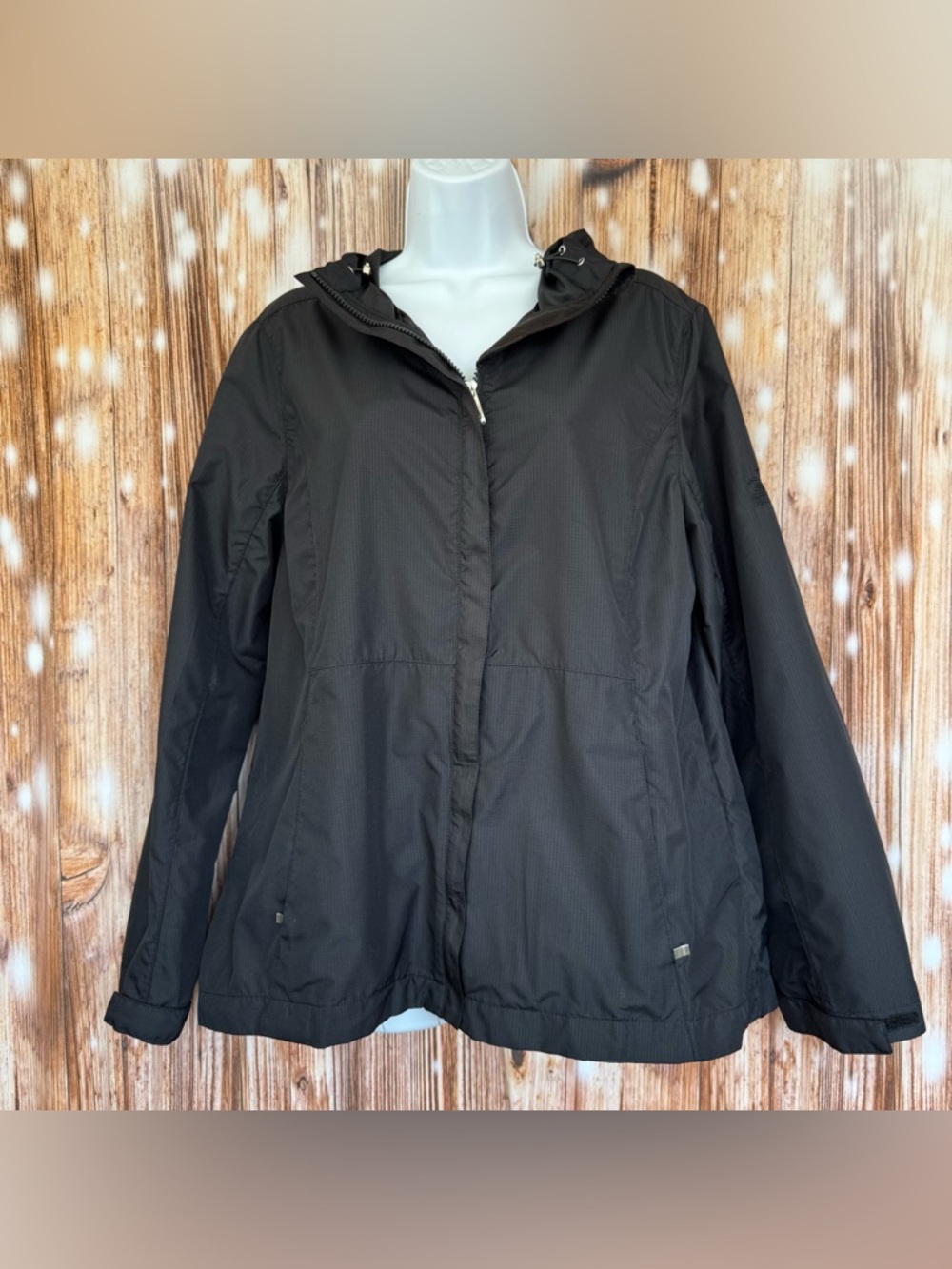 ZeroXposure Black Lightweight Hooded Jacket